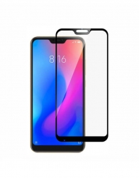 Защитное стекло Xiaomi Redmi Note 6/ Mi 8Lite/ Mi 8X полное покрытие, черное