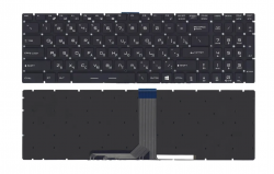 Клавиатура для ноутбука MSI GT72 черная с 7-цветной подсветкой Клавиатура для ноутбука MSI GT72 черная с 7-цветной подсветкой