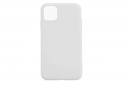 Чехол силиконовый гладкий Soft Touch iPhone 13, белый №9