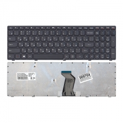 Клавиатура для ноутбука Lenovo G500, G505, G505A черная с черной рамкой Клавиатура для ноутбука Lenovo G500, G505, G505A черная с черной рамкой