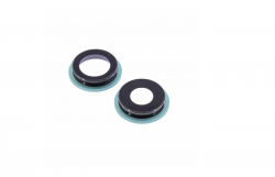 Стекло камеры iPhone 11 Желтый (в комплекте 2шт)