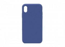 Чехол силиконовый гладкий Soft Touch iPhone XR, синий кобальт №20 Чехол силиконовый гладкий Soft Touch iPhone XR, синий кобальт №20