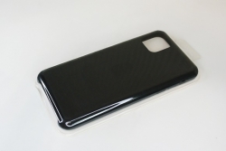 Чехол силиконовый гладкий Soft Touch Premium iPhone 11 Pro Max Black (№1)