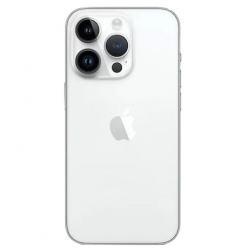 Задняя крышка iPhone 14 Pro стеклянная, легкая установка, белый (литое стекло) (Org)