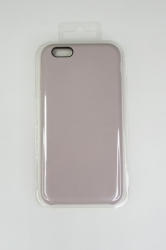 Чехол силиконовый гладкий Soft Touch iPhone 6/ 6S, розовый песок №19