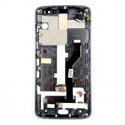 Дисплей ZTE Blade V8 Pro в сборе с тачскрином и передней панелью, Черный