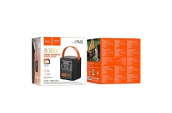 Внешний аккумулятор Power Bank 80000 mAh HOCO J152 Pro Tough PD65W+QC3.0 с фонариком, черный