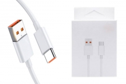 USB кабель Type-C Xiaomi BHR4915CN, 100см 6 ампер, (белый)