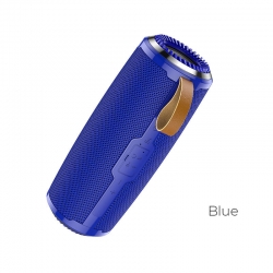 Колонка портативная HOCO BS38 Cool freedom sports wireless speaker Bluetooth, синяя