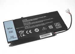 АКБ для ноутбука Dell V5560-3S1P 11.1V 4600mAh черная (OEM) АКБ для ноутбука Dell V5560-3S1P 11.1V 4600mAh черная (OEM)