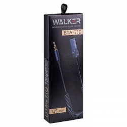 Беспроводной аудиоресивер WALKER, AUX - Bluetooth, BTA-710