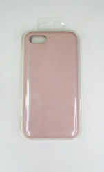Чехол силиконовый гладкий Soft Touch iPhone 7/ 8/ SE 2, розовый песок №19