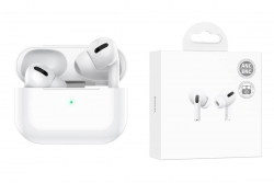 Беспроводные наушники HOCO EW68 Bluetooth true wireless BT headset ANC, белые