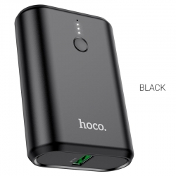 Внешний аккумулятор Power Bank 10000 mAh HOCO Q3 Mayflower PD20W + QC3.0, черн Внешний аккумулятор Power Bank 10000 mAh HOCO Q3 Mayflower PD20W + QC3.0, черн