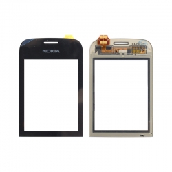 Тачскрин Nokia 202/ 203 Asha, Черный Тачскрин Nokia 202/ 203 Asha, Черный
