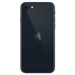 Задняя крышка iPhone SE 2020 стеклянная, легкая установка, черная, (литое стекло) (Org) (CE) Задняя крышка iPhone SE 2020 стеклянная, легкая установка, черная, (литое стекло) (Org) (CE)