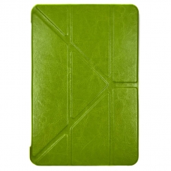 Чехол книжка iPad mini 4 кож.зам - пластик зеленая