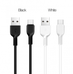 USB кабель Type-C HOCO X20 (100см. 2.4A), белый