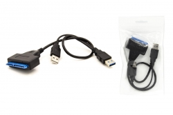 Кабель USB3.0 Type-A (M) --> SATA II + доп.питание для HDD 3.5 Кабель USB3.0 Type-A (M) --> SATA II + доп.питание для HDD 3.5