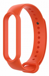 Ремешок силиконовый для Mi Band 5/ 6, ярко-красный Ремешок силиконовый для Mi Band 5/ 6, ярко-красный