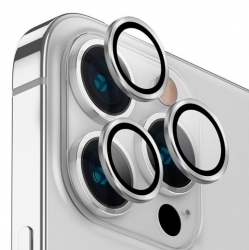 Защитное стекло на камеру iPhone 15 Pro/ 15 Pro Max, серое