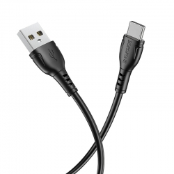 USB кабель Type-C BOROFONE BX51 Triumph (100см), черный USB кабель Type-C BOROFONE BX51 Triumph (100см), черный