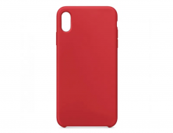 Чехол силиконовый гладкий Soft Touch iPhone XR, красный (без логотипа) Чехол силиконовый гладкий Soft Touch iPhone XR, красный (без логотипа)