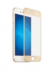 Защитное стекло iPhone 6/ 6S 5-10D, золото Защитное стекло iPhone 6/ 6S 5-10D, золото
