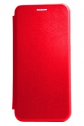 Чехол-книжка iPhone X/ XS Brauffen (открытие в бок) красная