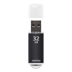 USB флеш-накопитель Smartbuy 32 GB USB 2.0 V-Cut, черный