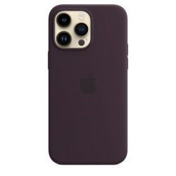 Чехол силиконовый MagSafe Soft Touch с анимацией iPhone 14 Pro, черный