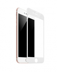 Защитное стекло iPhone 6/ 6S 5-10D, белое (тех упаковка)