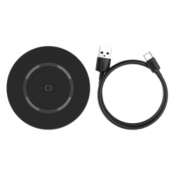 Беспроводное зарядное устройство BASEUS Simple Magnetic Wireless Charger 15W (WXJK-E01) Беспроводное зарядное устройство BASEUS Simple Magnetic Wireless Charger 15W (WXJK-E01)