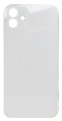 Задняя крышка iPhone 12 стеклянная, легкая установка, белый