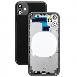 Задняя крышка/ Корпус iPhone 11 в сборе с рамкой, черный (CE) Задняя крышка/ Корпус iPhone 11 в сборе с рамкой, черный (CE)
