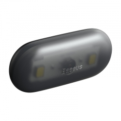 Лампа автомобильная BASEUS Capsule Car Interior Light (2PCS), черная Лампа автомобильная BASEUS Capsule Car Interior Light (2PCS), черная