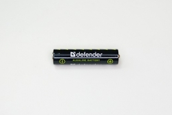 Батарейка DEFENDER LR03/4B AAA/мизинчиковая (1,5V, алкалиновая) 1 шт