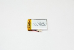 АКБ универсальная на проводах 40/ 25/ 4 мм (3.7V, 500mAh) АКБ универсальная на проводах 40/ 25/ 4 мм (3.7V, 500mAh)