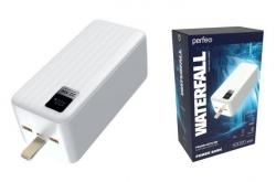 Внешний аккумулятор Power Bank 50000 mAh Perfeo PD + QC 3.0/Type-C/2 USB, белый