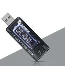 Тестер для зарядных устройств Sunshine (2.8V-30V, 0A-3A) Тестер для зарядных устройств Sunshine (2.8V-30V, 0A-3A)