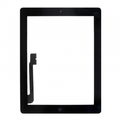 Тачскрин iPad 3/ 4 с кнопкой Home (A1416/ A1430/ A1403/ A1458) Черный