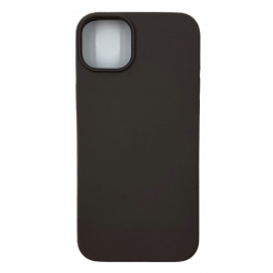 Чехол силиконовый гладкий Soft Touch iPhone 14 Plus, темная олива №22 (закрытый низ)