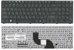 Клавиатура для ноутбука Packard Bell TE11 черная Клавиатура для ноутбука Packard Bell TE11 черная