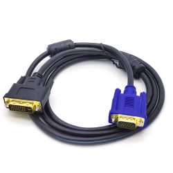 Кабель ОРБИТА OT-AVW03 DVI (I dual) - VGA 1,5 метра Кабель ОРБИТА OT-AVW03 DVI (I dual) - VGA 1,5 метра