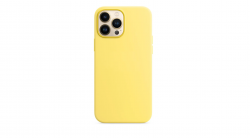 Чехол силиконовый гладкий Soft Touch iPhone 12 Pro Max, ярко-желтый №40 (закрытый низ) Чехол силиконовый гладкий Soft Touch iPhone 12 Pro Max, ярко-желтый №40 (закрытый низ)