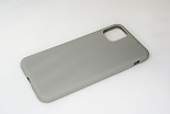 Чехол силиконовый матовый iPhone 11 Pro Max, серый