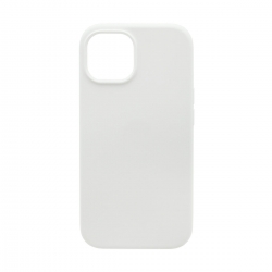 Чехол силиконовый гладкий Soft Touch iPhone 15 Plus, белый №9