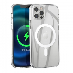 Чехол HOCO Magnetic series для iPhone 14 прозрачный