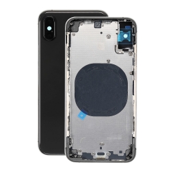 Задняя крышка/ Корпус iPhone XS в сборе с рамкой, черный (CE) Задняя крышка/ Корпус iPhone XS в сборе с рамкой, черный (CE)