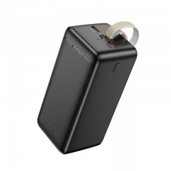 Внешний аккумулятор Power Bank 50000 mAh HOCO J111D Smart charge PD30W power bank, черный